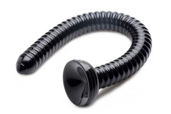 Ribbed Anal Snake Anaaldildo - 48 cm - Afbeelding 2