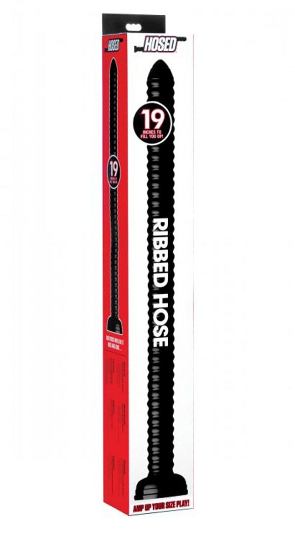 Ribbed Anal Snake Anaaldildo - 48 cm - Afbeelding 4