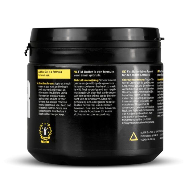 BUTTR - Fisting Butter - 500 ml - Afbeelding 5