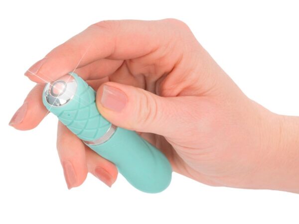 Pillow Talk - Flirty Mini Vibrator - Teal - Afbeelding 3