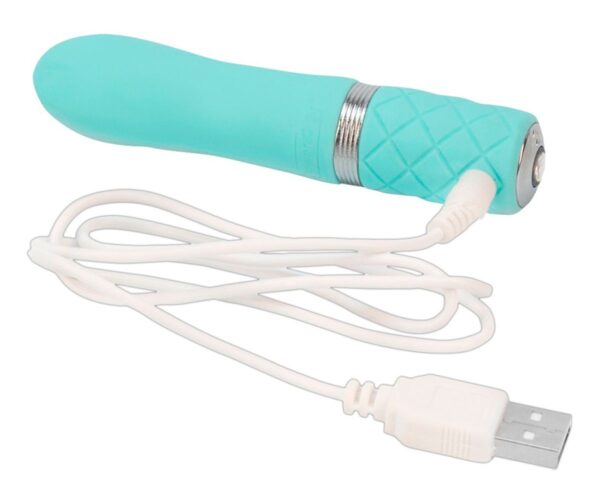 Pillow Talk - Flirty Mini Vibrator - Teal - Afbeelding 4
