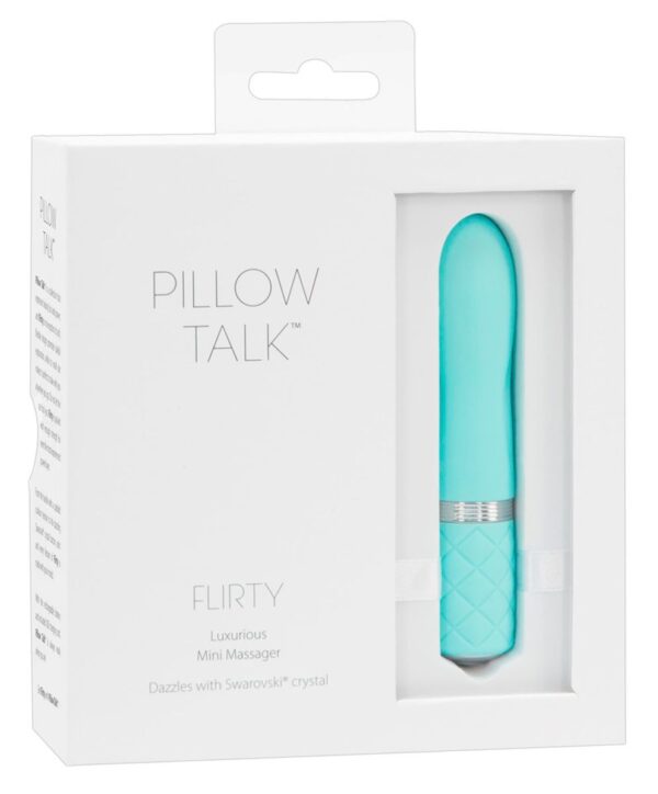 Pillow Talk - Flirty Mini Vibrator - Teal - Afbeelding 5