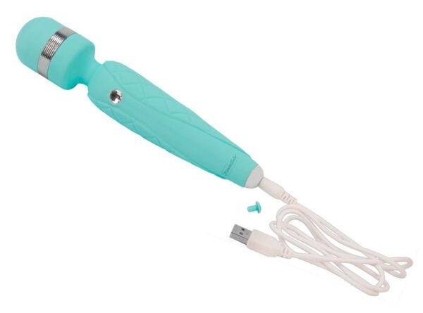 Pillow Talk - Cheeky Wand Vibrator - Teal - Afbeelding 3