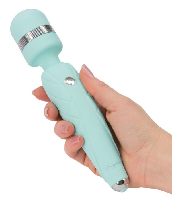 Pillow Talk - Cheeky Wand Vibrator - Teal - Afbeelding 4