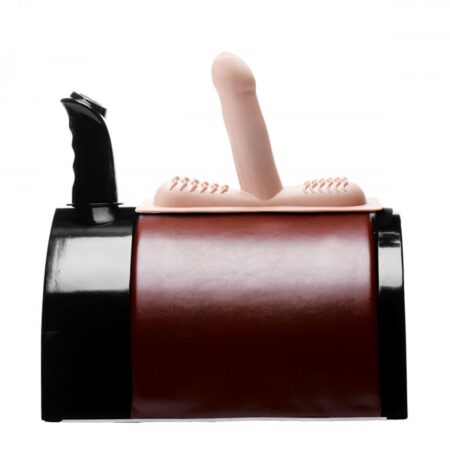 The Saddle Deluxe Sex Machine Met 2 Opzetstukken