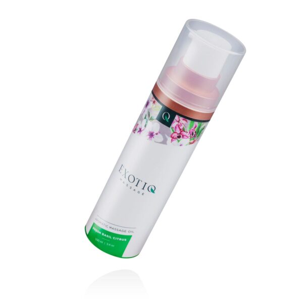 Exotiq Massageolie Basil Citrus - 100 ml - Afbeelding 2