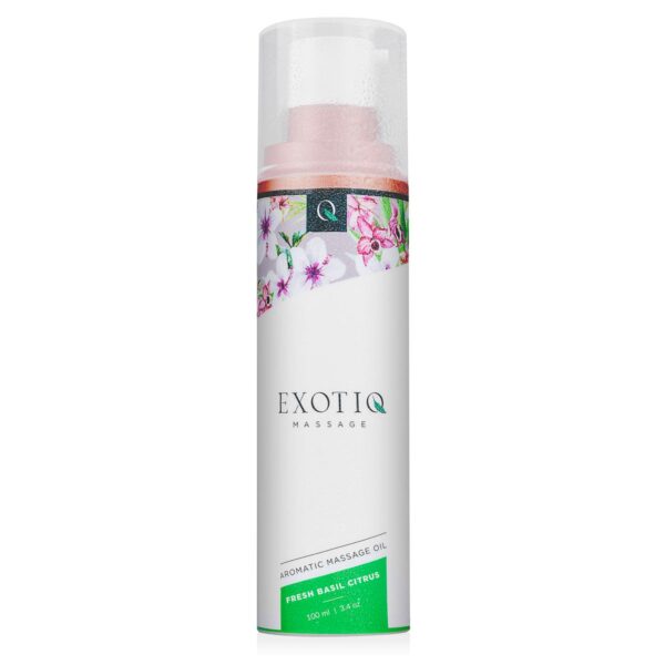 Exotiq Massageolie Basil Citrus - 100 ml - Afbeelding 4