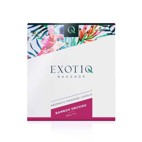 Exotiq Massagekaars Bamboe Orchideeën - 200g - Afbeelding 4