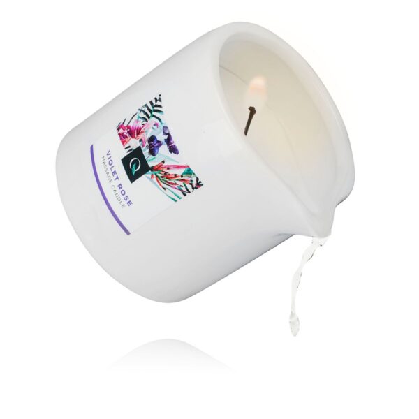 Exotiq Massagekaars Violet Rose - 200g - Afbeelding 2