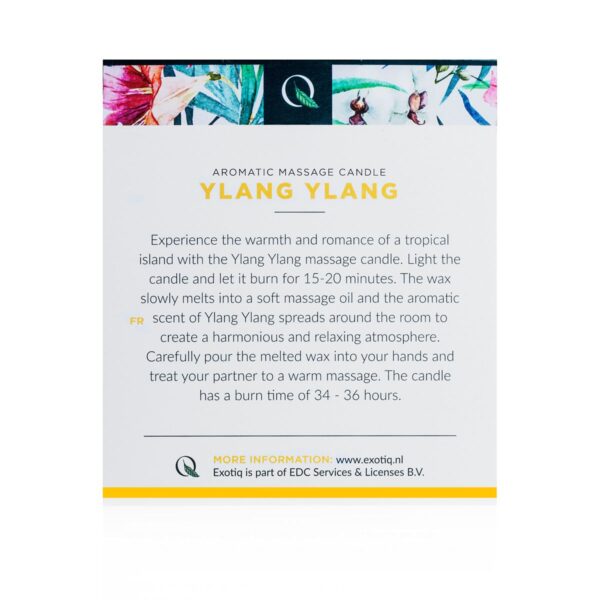Exotiq Massagekaars Ylang Ylang - 200g - Afbeelding 6