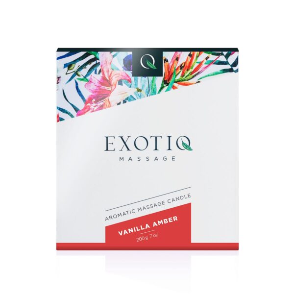 Exotiq Massagekaars Vanille Amber - 200g - Afbeelding 4