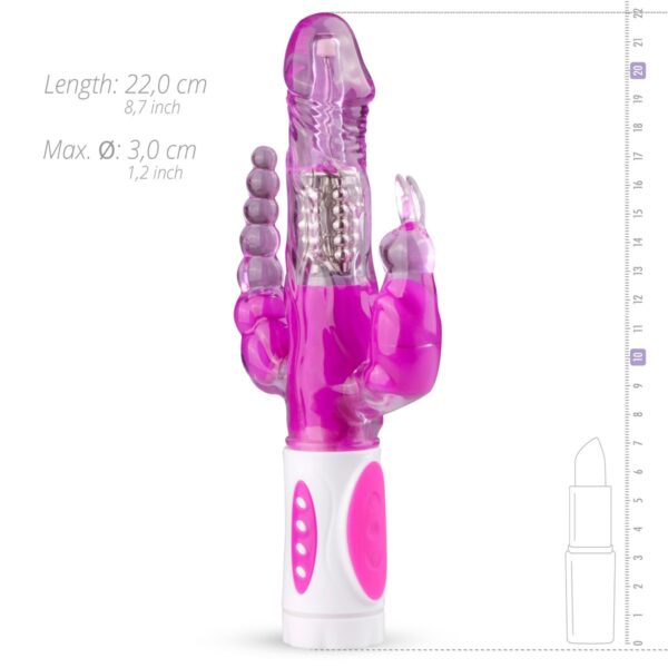 Raving Rabbit Vibrator - Paars - Afbeelding 11