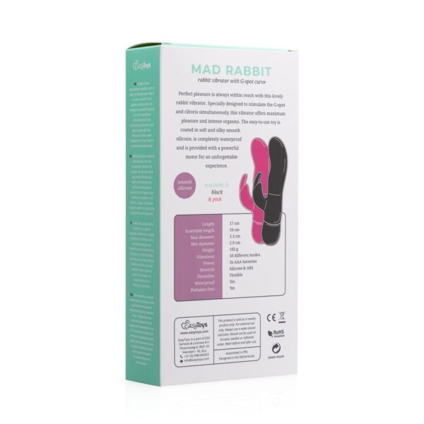 Mad Rabbit Vibrator - Roze - Afbeelding 11