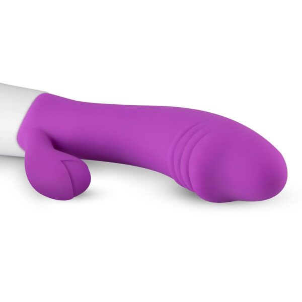 Realistische Rabbit Vibrator - Paars - Afbeelding 6