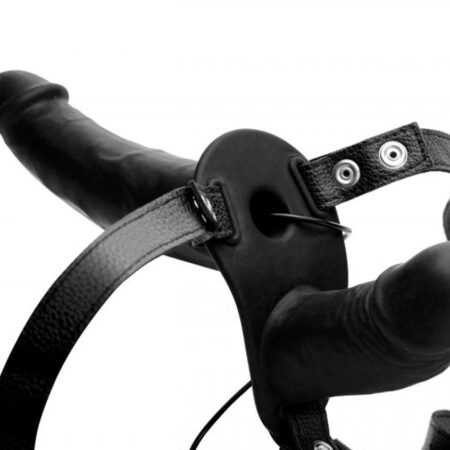 Power Pegger Dubbele Strap-On Vibrator