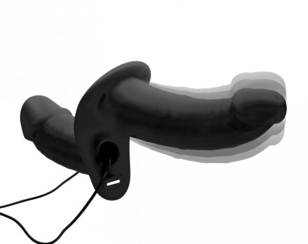 Power Pegger Dubbele Strap-On Vibrator - Afbeelding 2