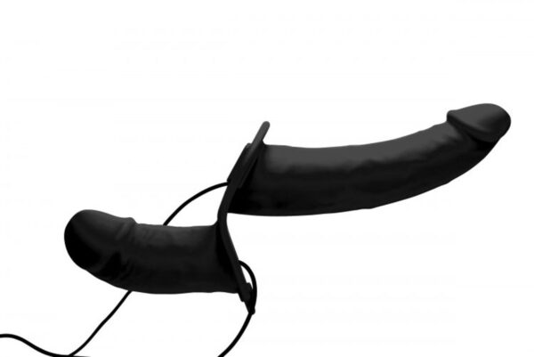 Power Pegger Dubbele Strap-On Vibrator - Afbeelding 3