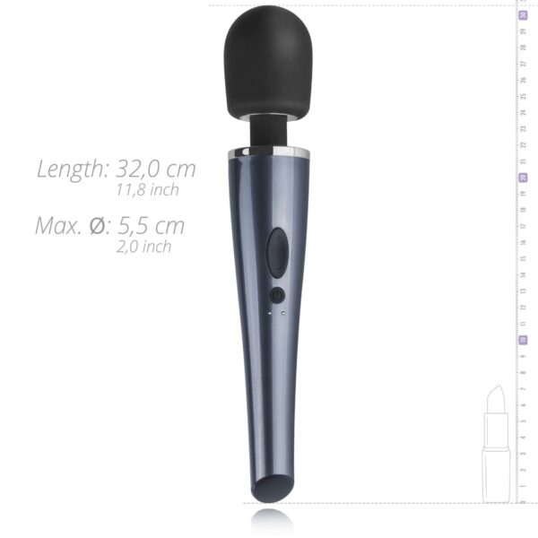 Black Lightning Wand Vibrator - Afbeelding 11