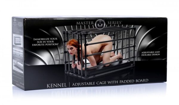 Kennel Verstelbare Bondagekooi - Afbeelding 4