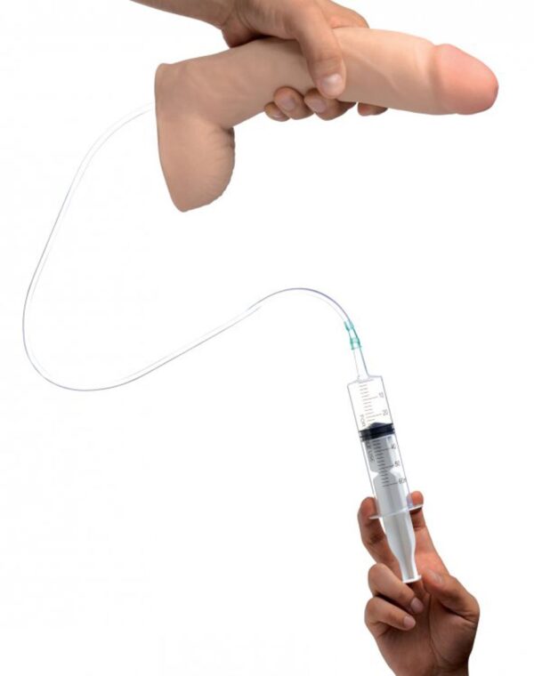 Dual Density Spuitende Dildo - 25 cm - Afbeelding 4