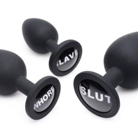 Dirty Words Buttplug Set