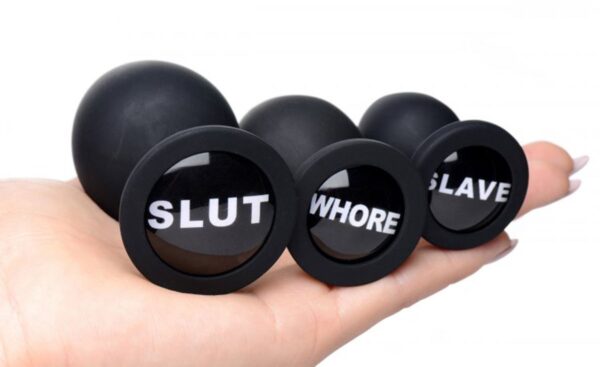 Dirty Words Buttplug Set - Afbeelding 4
