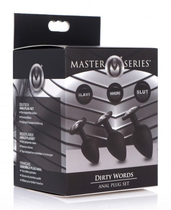 Dirty Words Buttplug Set - Afbeelding 5