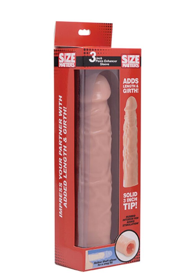 Flesh Penis Enhancer Penissleeve - Afbeelding 3