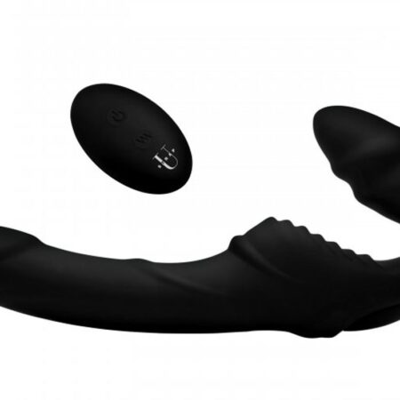 Pro Rider Strapless Strap-on Vibrator - Zwart