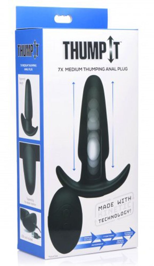 Thump-It Stotende Buttplug - Medium - Afbeelding 5