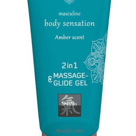 Massage- & Glide Gel 2 in 1 - Amber