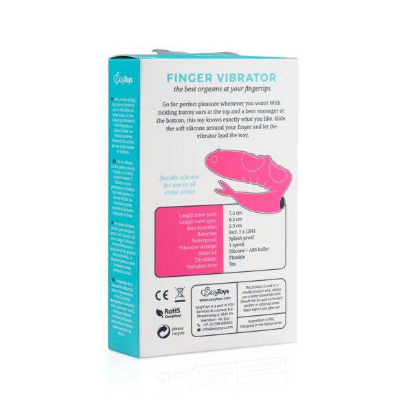Vinger Vibrator - Roze - Afbeelding 7