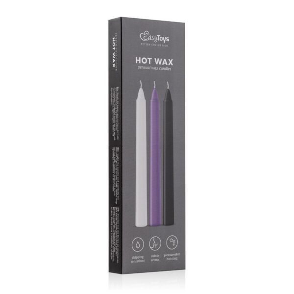 Hot Wax SM Kaarsen - 3 stuks - Afbeelding 3