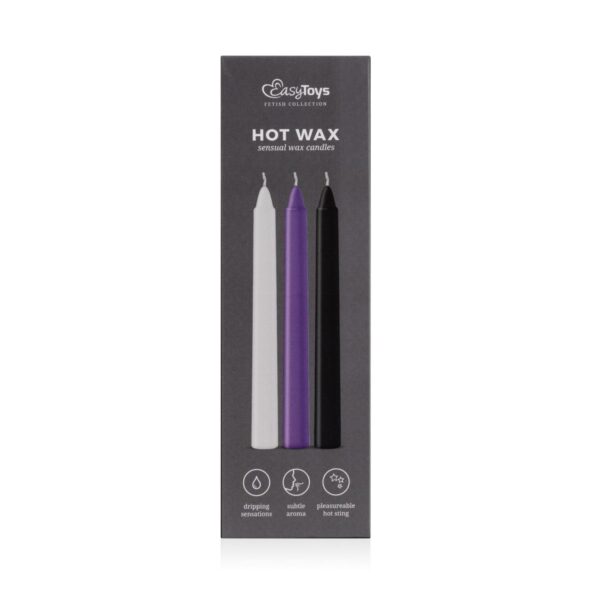 Hot Wax SM Kaarsen - 3 stuks - Afbeelding 5