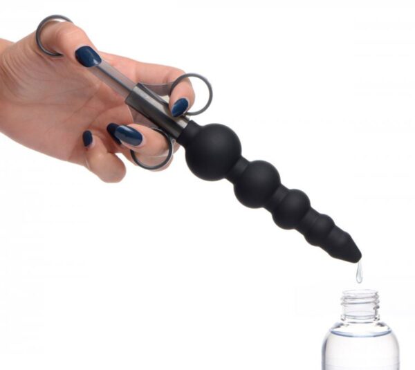 Glijmiddel Launcher met Oplopende Anal Beads - Afbeelding 3