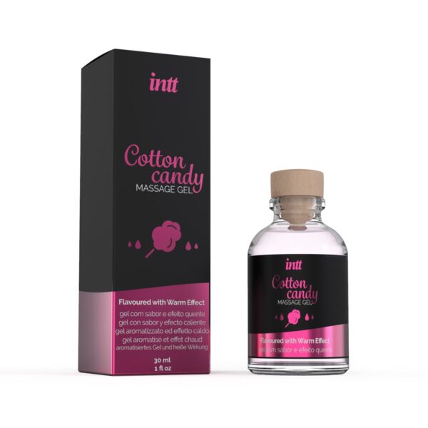 INTT - Cotton Candy Verwarmende Massage Gel - 30 ml - Afbeelding 2