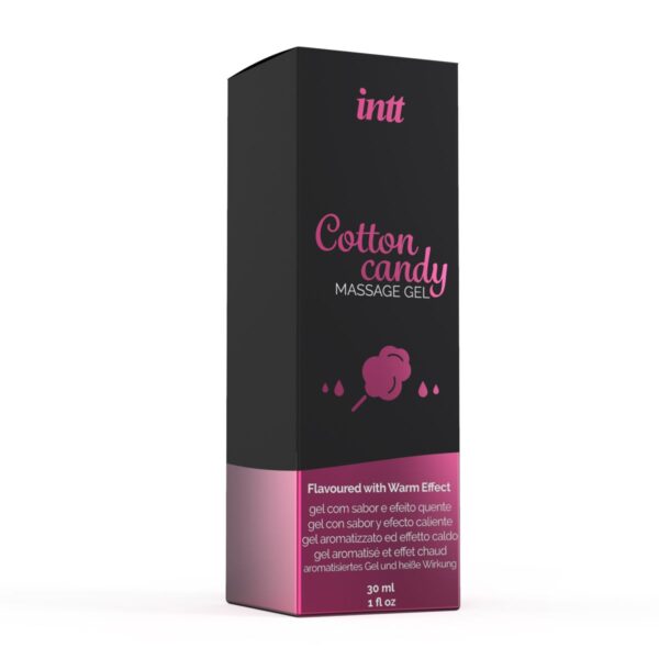 INTT - Cotton Candy Verwarmende Massage Gel - 30 ml - Afbeelding 3