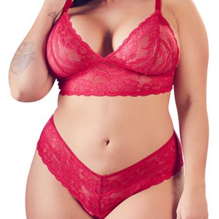 Kruisloze Kanten Lingerieset