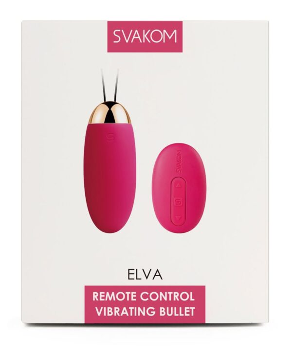 SVAKOM - Elva Vibratie Eitje met Afstandsbediening - Roze - Afbeelding 5