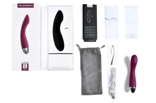 SVAKOM - Amy G-Spot Vibrator - Paars - Afbeelding 6