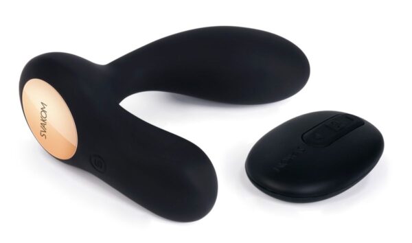 SVAKOM - Vick Prostaat Vibrator Met Afstandsbediening - Zwart - Afbeelding 2
