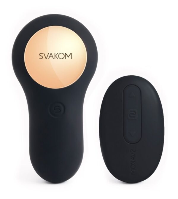 SVAKOM - Vick Prostaat Vibrator Met Afstandsbediening - Zwart - Afbeelding 3