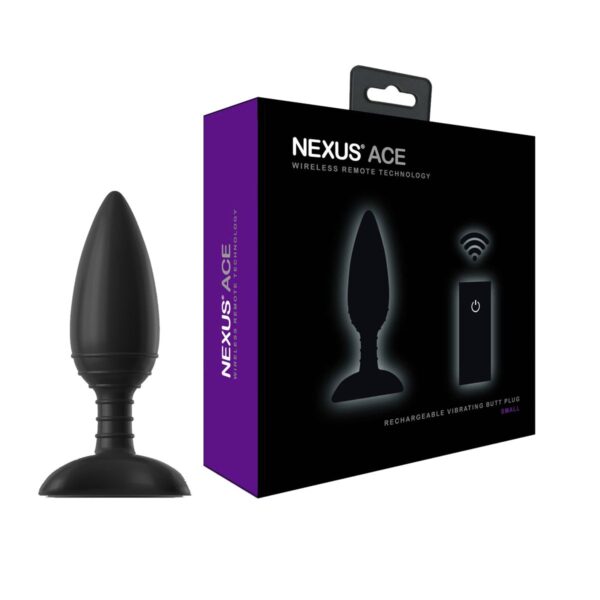 Nexus - Ace Vibrerende Buttplug - Small - Afbeelding 4
