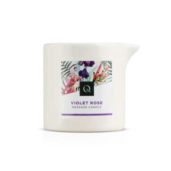 Exotiq Massagekaars Violet Rose - 60g - Afbeelding 2