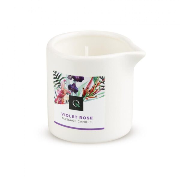 Exotiq Massagekaars Violet Rose - 60g - Afbeelding 3