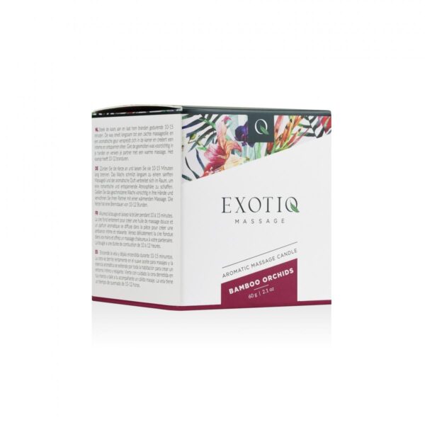 Exotiq Massagekaars Bamboe Orchideeën - 60g - Afbeelding 4