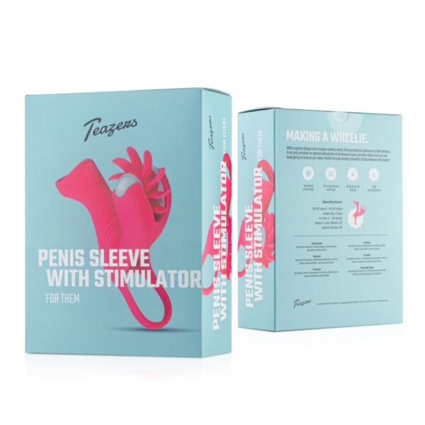 Penis Sleeve Met Stimulator - Afbeelding 9