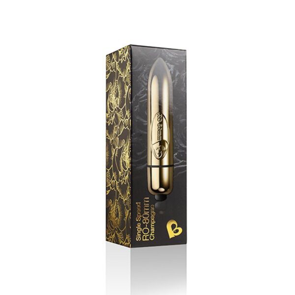 Single Speed Bullet Vibrator - Champagne - Afbeelding 2