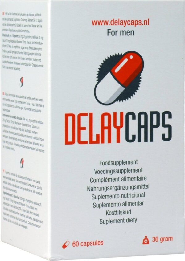 Delaycaps - 60 capsules - Afbeelding 2