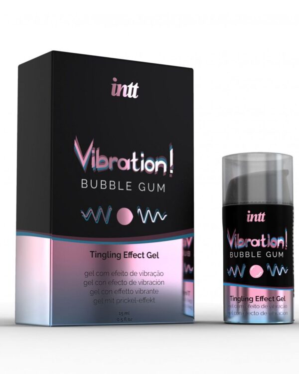 INTT - Vibration! Bubble Gum Tintelende Gel - Afbeelding 2